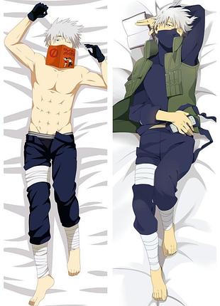 Аніме дакимакура какаші хатаке наруто (подушка обнімашка) 120*40 см