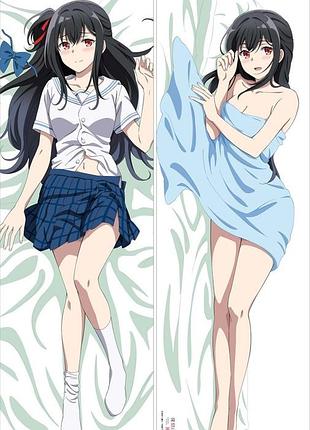 Аніме дакимакура нагіса нацунаги детектив вже мертвий (подушка обнімашка) 120*40 см