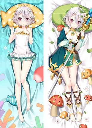 Аниме дакимакура коккоро связь принцесс: повторное погружение (подушка обнимашка) 120*40 см