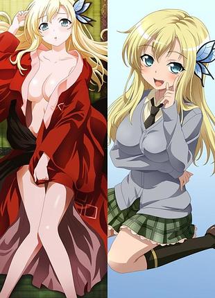 Аниме дакимакура сэна касивадзаки у меня мало друзей (подушка обнимашка) 120*40 см