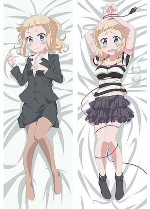 Аниме дакимакура юн иджима новая игра! (подушка обнимашка) 120*40 см