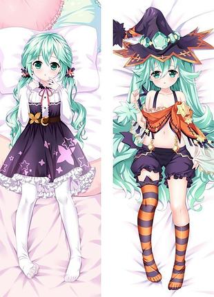 Аниме дакимакура нацуми кёно рандеву с жизнью (подушка обнимашка) 120*40 см