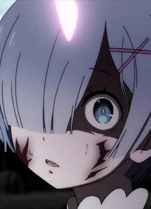Аниме полотенце re:zero. жизнь в альтернативном мире с нуля 78 на 140 см, код 136