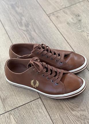 Шкіряні чоловічі кеди fred perry 42 розміру