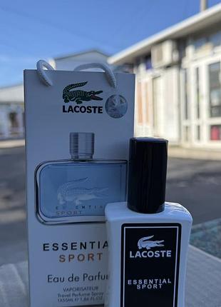 Чоловічий парфум за мотивом lacoste essential sport pour homme (лакост эссеншиал спорт пур хом) 50 ml