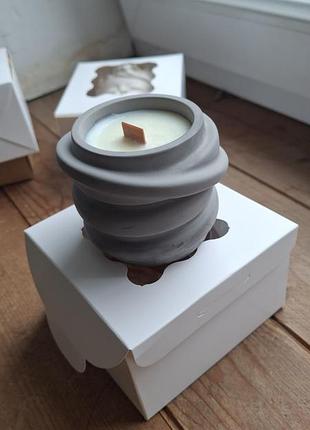 Соевая свеча, подарочная коробка