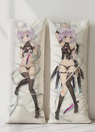 Аніме дакімакура ассасін чорних (джек потрошитель) доля (подушка обіймашка) 120*40 см