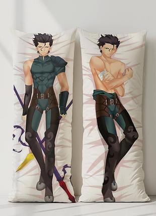 Аниме дакимакура лансер диармайд о'дуйвне судьба (подушка обнимашка) 120*40 см