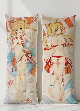 Аніме дакимакура нерона клавдія судьба (подушка обнімашка) 120*40 см 150, 50*150, 50