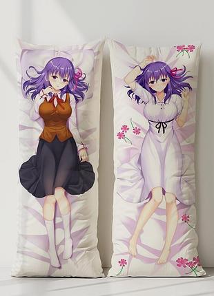 Аниме дакимакура сакура мато судьба (подушка обнимашка) 120*40 см