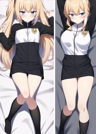 Аниме дакимакура ерна3 шпионский класс (подушка обнимашка) 120*40 см