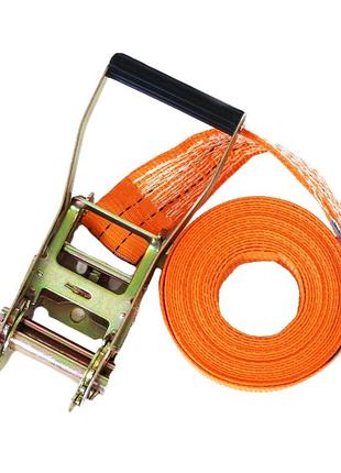Стяжний ремінь кільцевий 3т 10м, ширина стрічки 50мм з чохлом