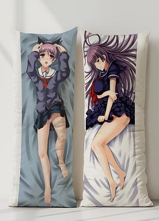 Аниме дакимакура  амнезия сумеречной девы (подушка обнимашка) 120*40 см 150, 50*150, 50