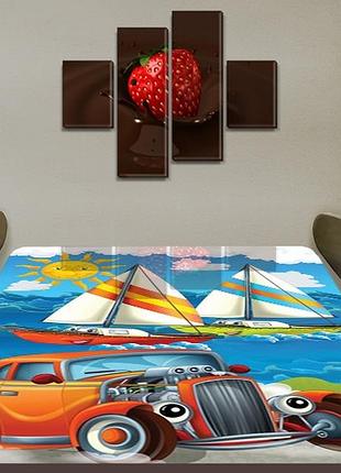 Вінілові наклейки для декору інтер'єру, дитяча 60 х 100 см