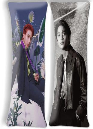 Чонхо, ateez, дакімакура (подушка обнімашка), 120*40 см