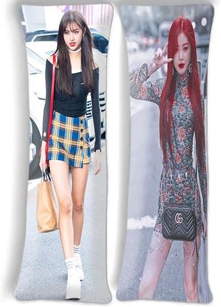 Суджин, (g)i-dle, дакимакура (подушка обнимашка), 150*50 см