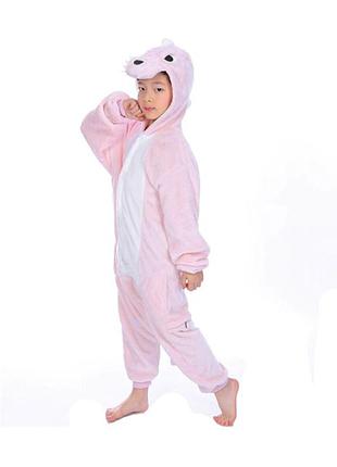 Кігурумі дитячий динозавр (рожевий) 130