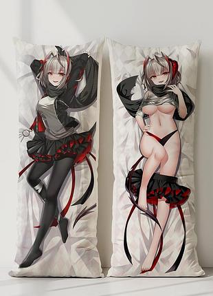 Аниме дакимакура w аркнайтс (подушка обнимашка) 120*40 см