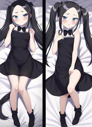 Уенздей адамс, wednesday addams (аниме версия) дакимакура (подушка обнимашка) код 3, 150*50 см