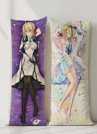 Аниме дакимакура вайолет эвергарден вайолет эвергарден (подушка обнимашка) 120*40 см