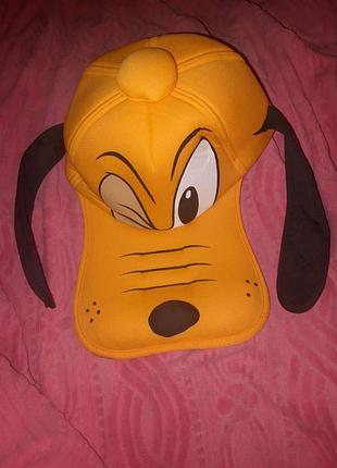 Винтажная шапка плуто из disney parks с поролоновой подкладкой детская