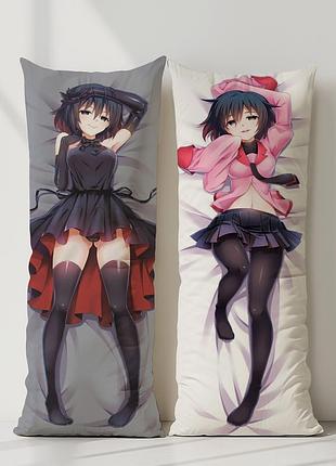 Аниме дакимакура оги осино истории: цикл (подушка обнимашка) 120*40 см