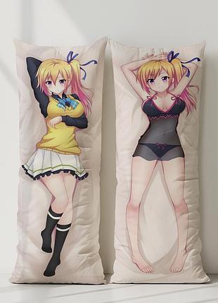 Аниме дакимакура май каваками мириады цветов фантомного мира (подушка обнимашка) 120*40 см