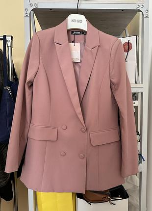 Піджак жакет з бортами прямого крою вільний оверсайз missguided