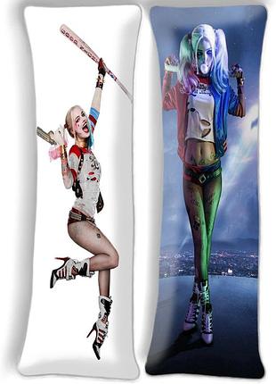 Харли квин3, мемы, дакимакура (подушка обнимашка), 150*50 см