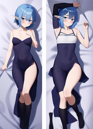 Бета, восхождение в тени, дакимакура (подушка обнимашка), 120*40 см