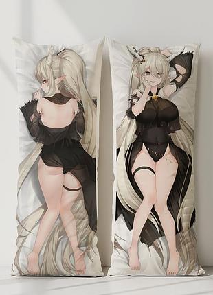 Аниме дакимакура shining аркнайтс (подушка обнимашка) 120*40 см