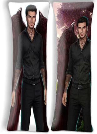 Люцифер2, клуб романтики, дакимакура (подушка обнимашка), 150*50 см