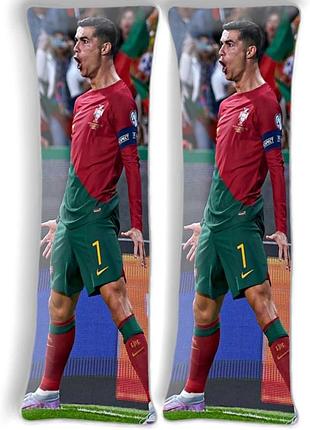 Дакімакура кріштіану роналду (подушка обнімашка) 120*40 см 150, 50*150, 50