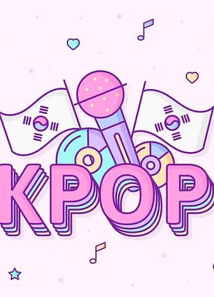 Набор карточек под заказ по k-pop тематикам (50 штук)