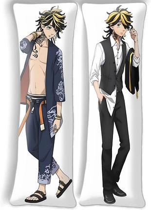 Дакимакура казутора хенемия, токийские мстители (подушка обнимашка) 120*40 см 150, 50*150, 50