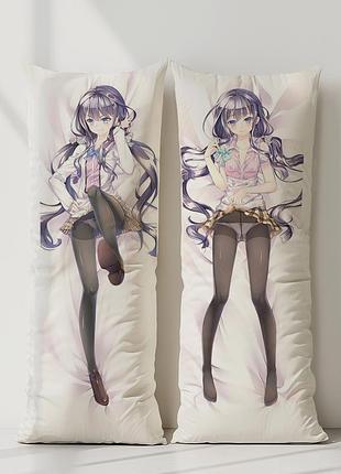 Аниме дакимакура аки адагаки месть масамунэ! (подушка обнимашка) 120*40 см