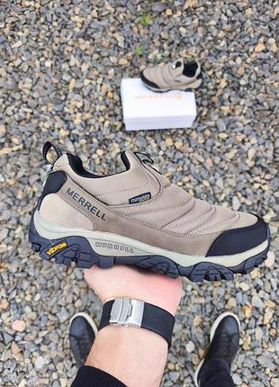 Кроссовки merrell 1trl moc 3#x thermo sand black