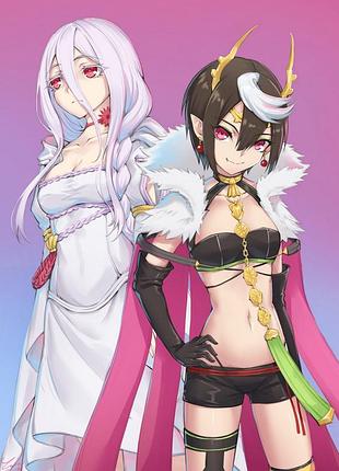 Аніме рушник та я павук, і що ж? аріель 50 на 90 см, код 1032