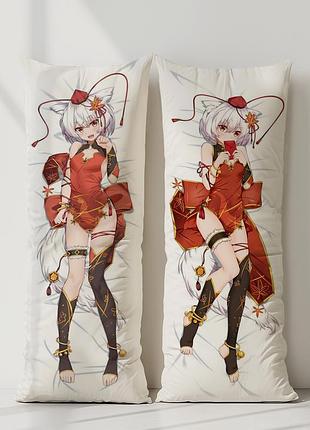 Аниме дакимакура момидзи инубасири тохо (подушка обнимашка) 120*40 см