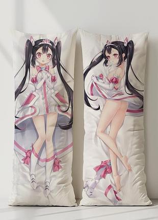 Аниме дакимакура юки солей цена улыбки (подушка обнимашка) 120*40 см
