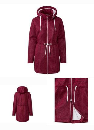 Женская трикотажная куртка на меху esmara® ветрозащитная размер s l