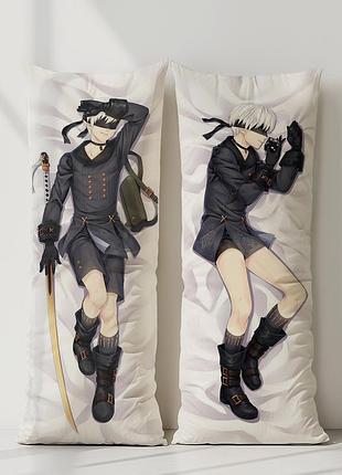 Аниме дакимакура йорха-9s проклятие: автоматизация (подушка обнимашка) 120*40 см