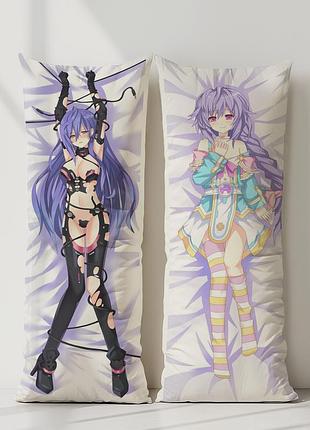 Аниме дакимакура  альтернативная игра богов (подушка обнимашка) 120*40 см 150, 50*150, 50