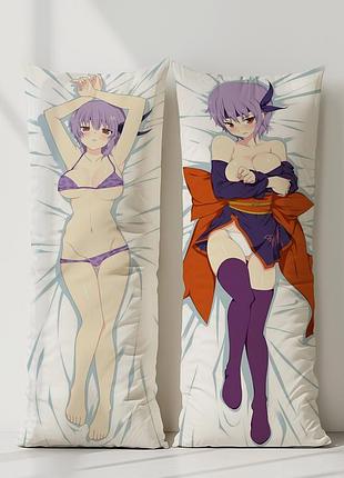 Аніме дакімакура сузуне секретне призначення дівчат- ніндзя (подушка обіймашка) 120*40 см