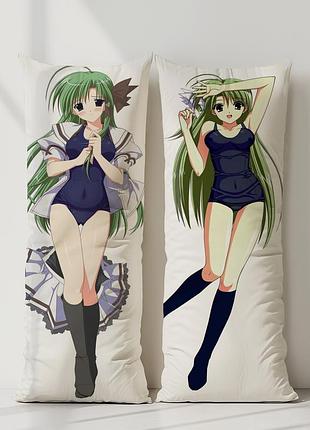 Аниме дакимакура аса шигурэ шафл! (подушка обнимашка) 120*40 см