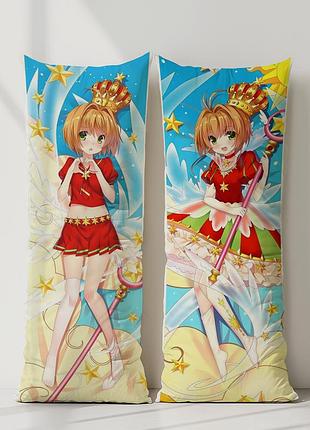 Аниме дакимакура сакура киномото (подушка обнимашка) 120*40 см