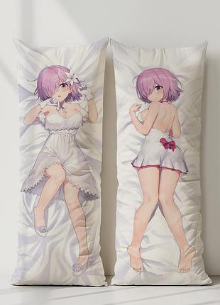 Аниме дакимакура мэш кириелайт судьба (подушка обнимашка) 120*40 см