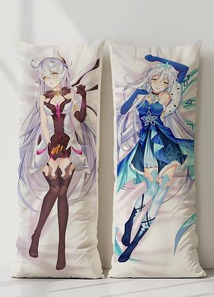 Аниме дакимакура киана каслана коллапс 3 (подушка обнимашка) 120*40 см 150, 50*150, 50