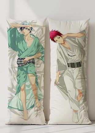 Аниме дакимакура тецуя куроко / сейджуро акаши баскетбол куроко (подушка обнимашка) 120*40 см