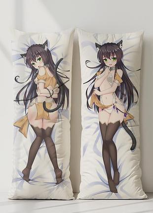 Аниме дакимакура рем галлеу повелитель тьмы: другая история мира — магия подчинения (подушка обнимашка) 120*40